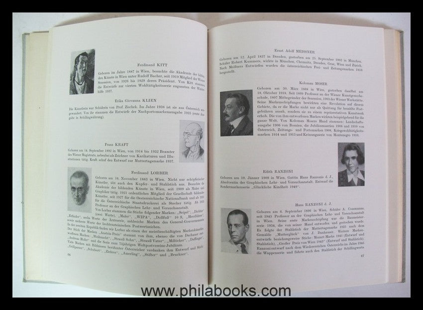 100 Jahre österreichische Briefmarke, 2. Aufl., 1950, Festschrift ...