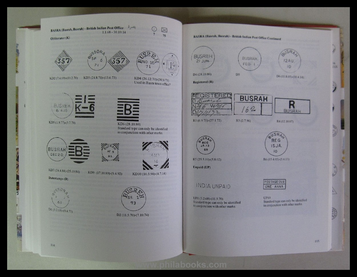 Proud, Edward B. / Pearson, Patrick C., The Postal History of Iraq ...