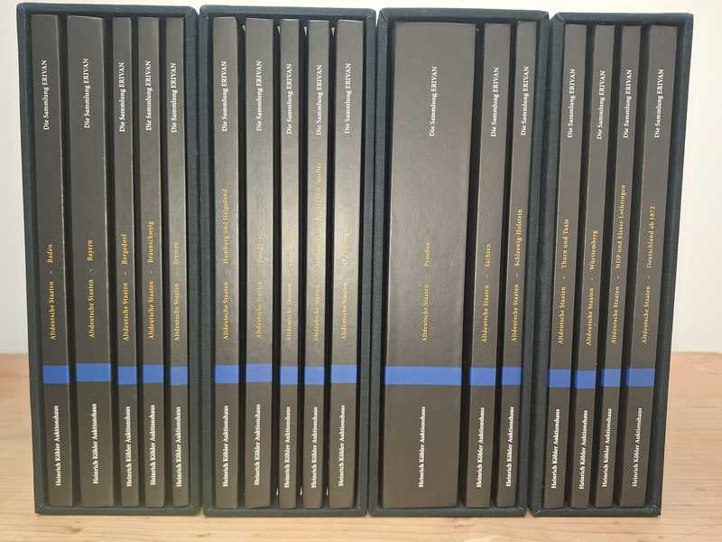 Erivan-Sammlung: Dokumentation der Auktions-Serie - hier Altdeutschland