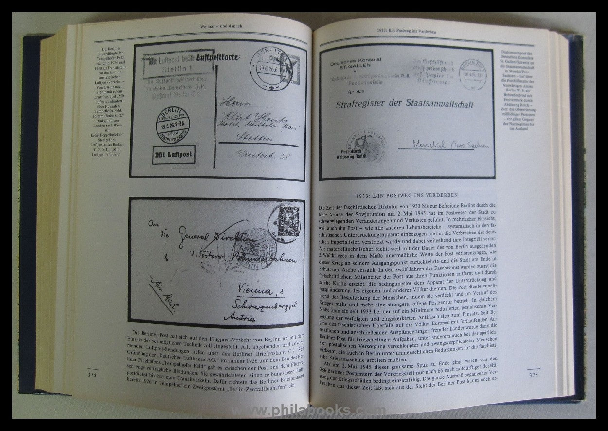 Steinwasser, F., Berliner Post, Ereignisse und Denkwürdigkeiten se ...