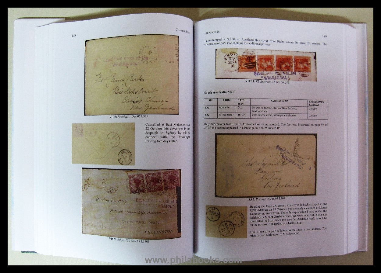 Peace, R.B., Australasian Wreck Mail, Second Edition, 2013, Handbu ...