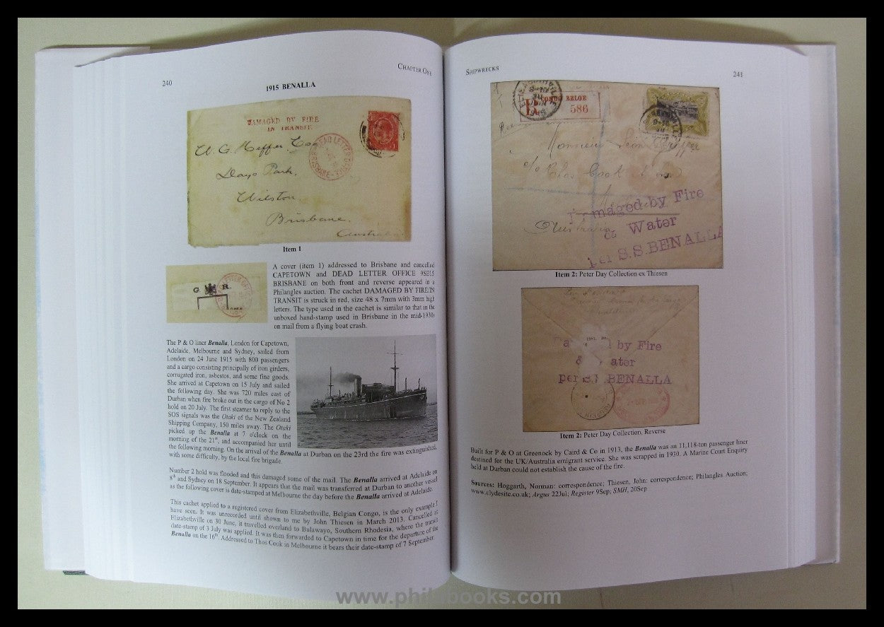 Peace, R.B., Australasian Wreck Mail, Second Edition, 2013, Handbu ...