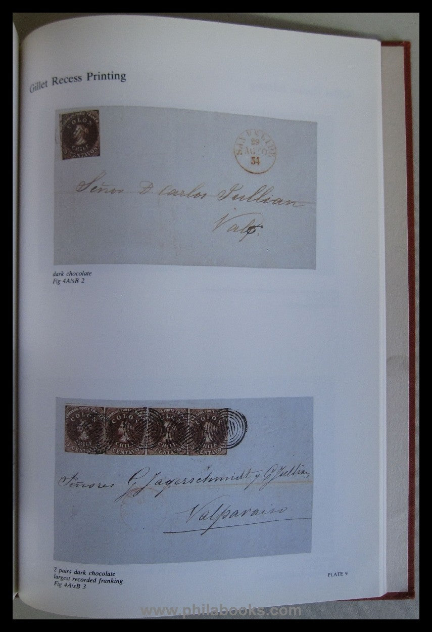 Blank, G., Chile, First Issues of Postage Stamps 1853-1867, 1989, ...