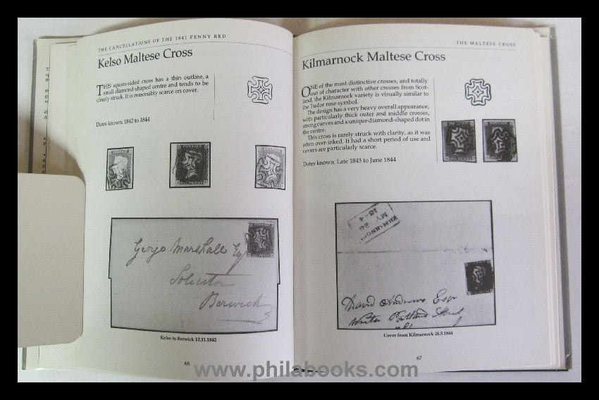 Danzig/Goldsmith, The Cancellations of the 1841 Penny Red, Illustr ...