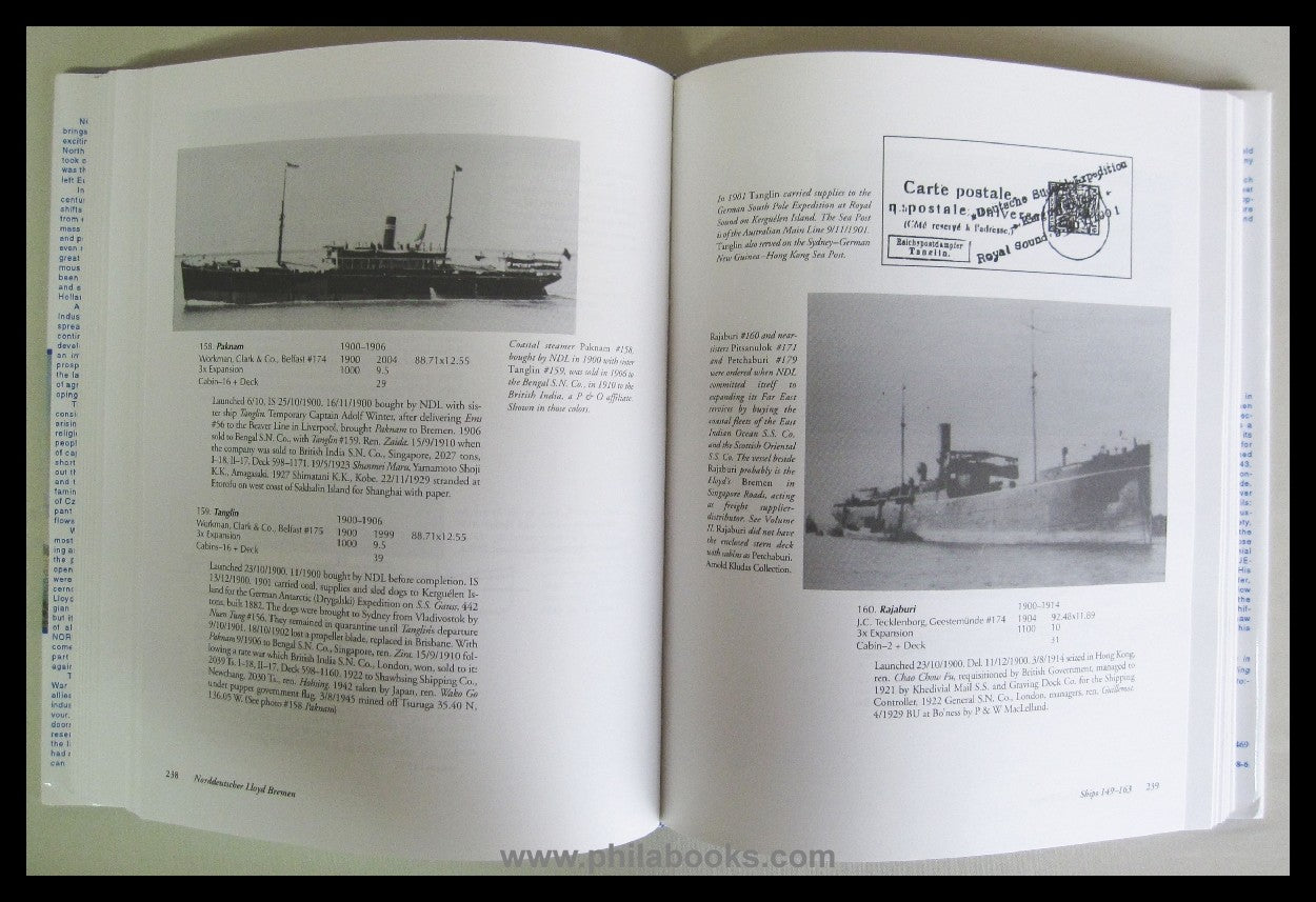 Drechsel, E., Norddeutscher Lloyd Bremen. Vol I & II, 1857-1918/ 1 ...