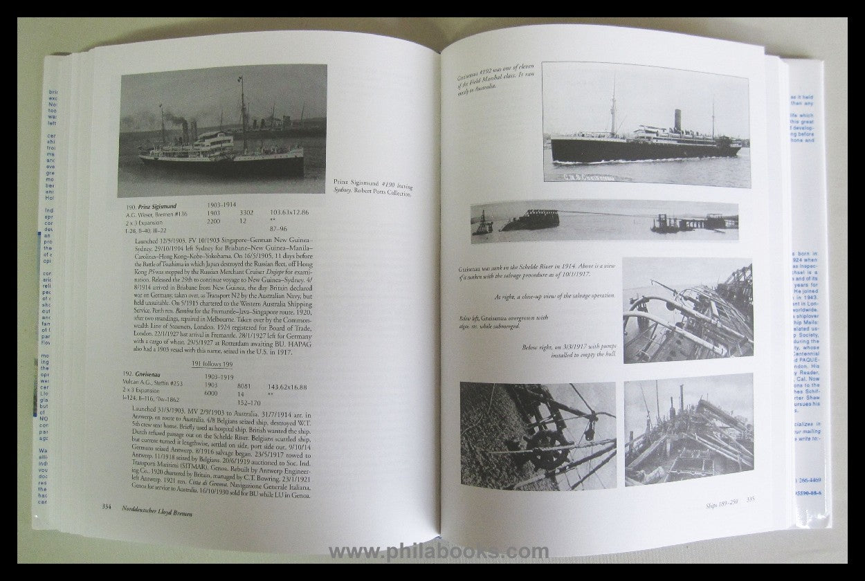 Drechsel, E., Norddeutscher Lloyd Bremen. Vol I & II, 1857-1918/ 1 ...