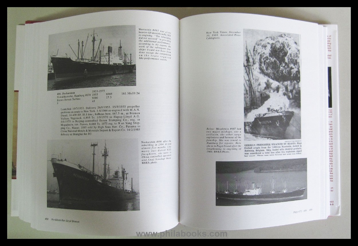 Drechsel, E., Norddeutscher Lloyd Bremen. Vol I & II, 1857-1918/ 1 ...