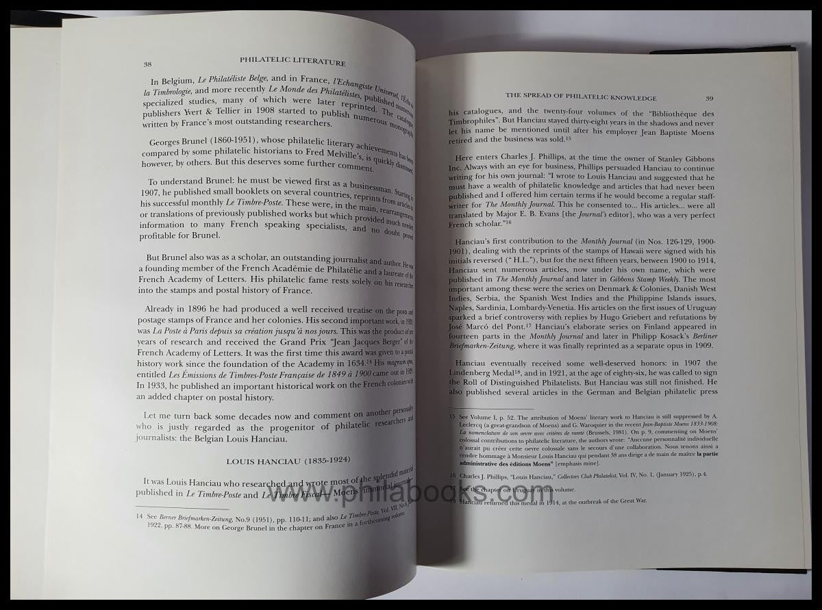 Amrhein, Philatelic Literature. A History and Select Bibliography ...