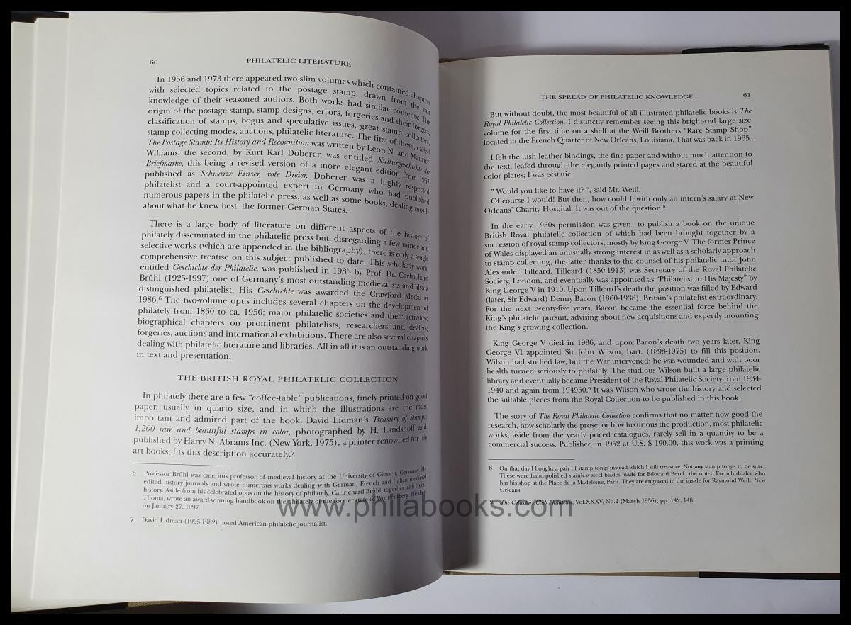 Amrhein, Philatelic Literature. A History and Select Bibliography ...