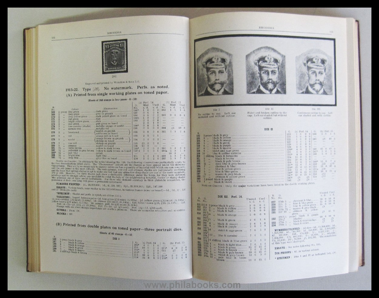 Lowe, R., The Encyclopaedia of British Empire Postage Stamps, Vol.