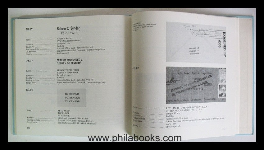 Hopballe, K., Greenland, Censurpost under anden verdenskrig, 1983, ...