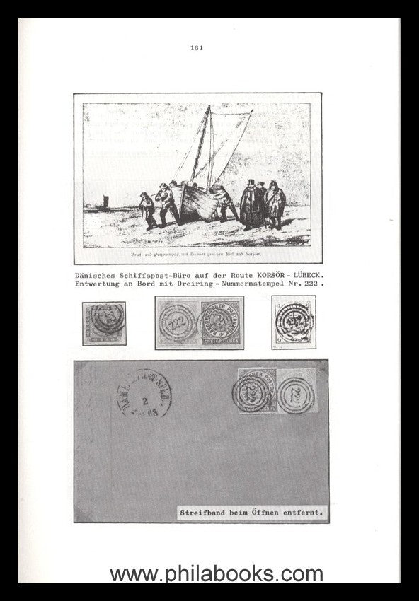 Frick, R., ship mail in the North Sea and Baltic Sea region with appendix German ...