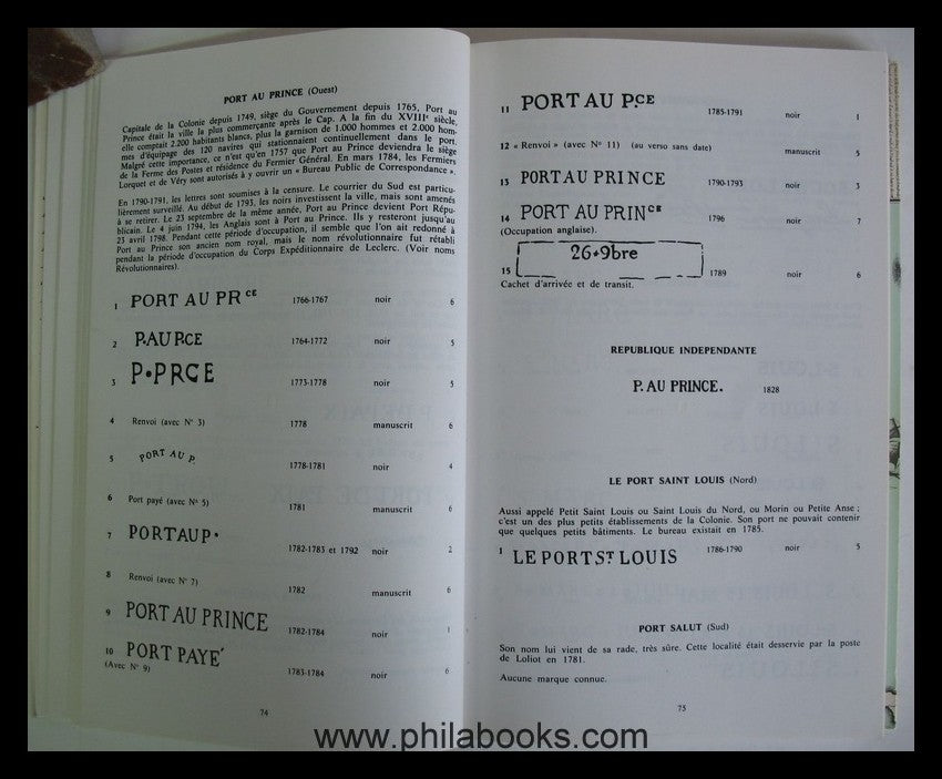 Jamet, M., 150 Ans d´Histoire Postale des Anciennes Colonies Franc...