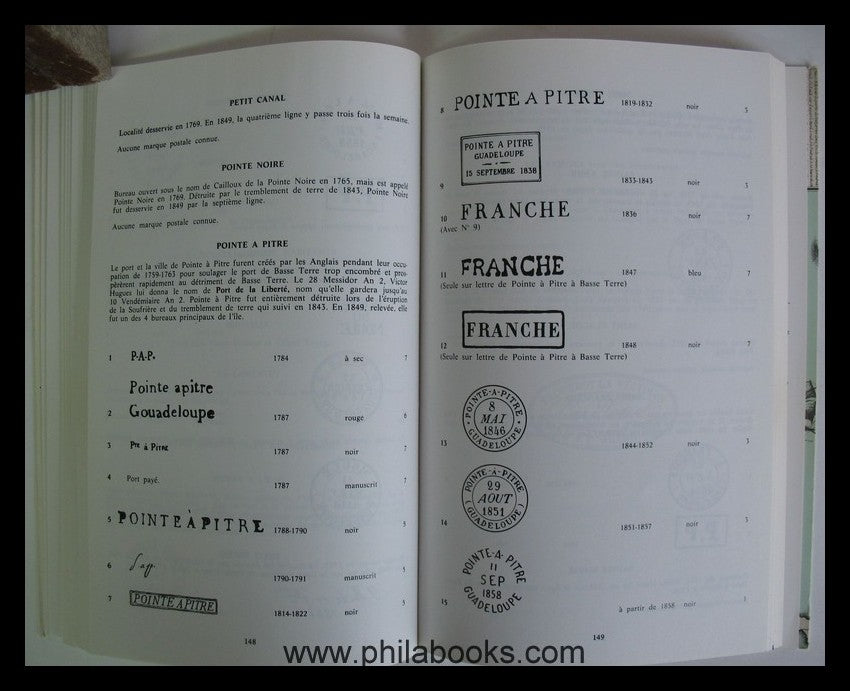 Jamet, M., 150 Ans d´Histoire Postale des Anciennes Colonies Franc...