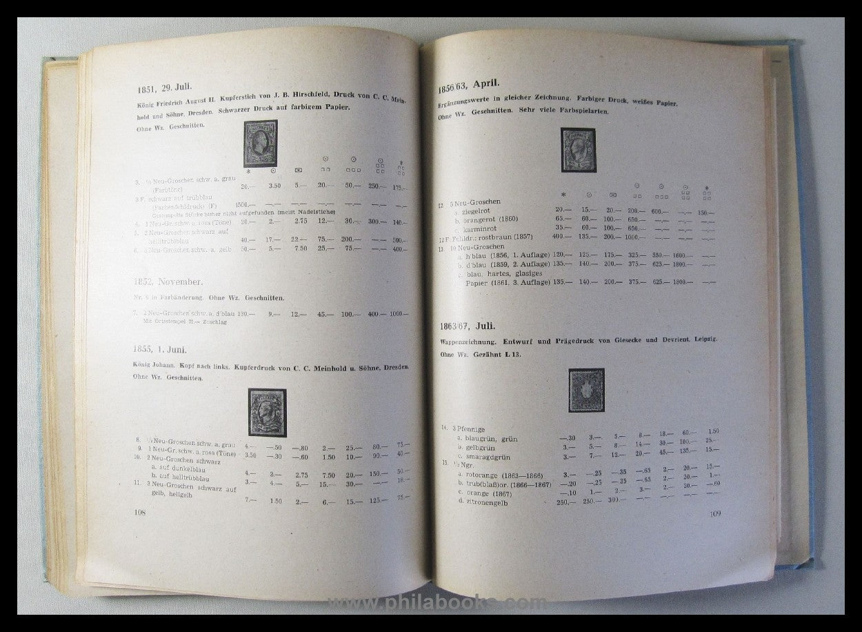 Grobe, H., Old Germany, special catalog 1953, 1st edition, complete ...