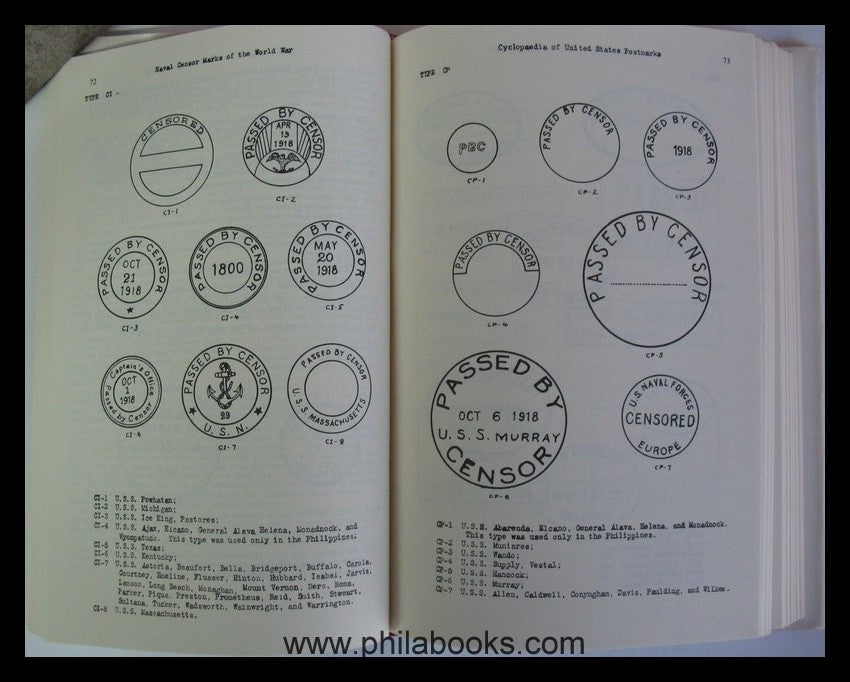 Norona, D., Cyclopedia of United States Postmarks and Postal History