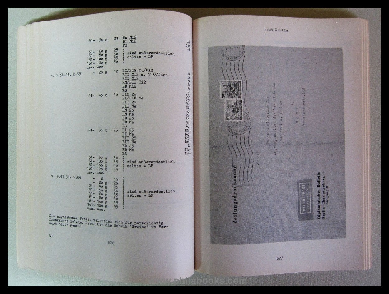 Götz, W., Bedarfsbriefe Deutschland nach 1945, gegliedert nach Pos ...