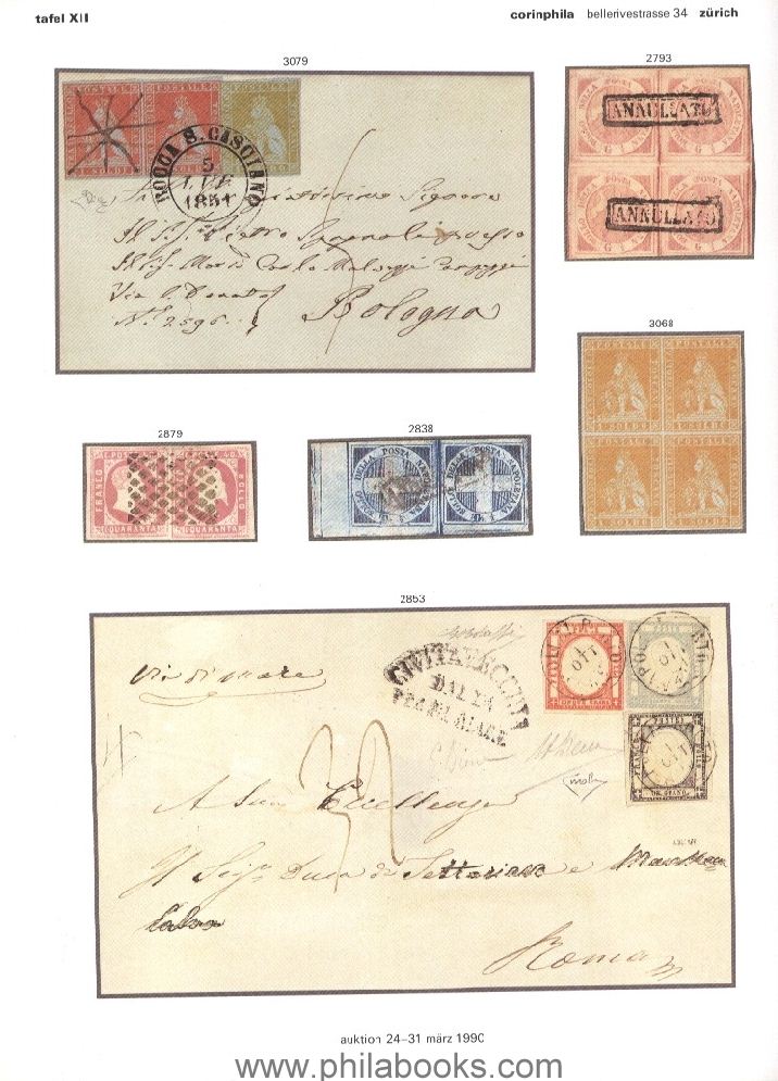 Corinphila, Auktion 081, 1990-03, Italien, Österreich, Schweiz