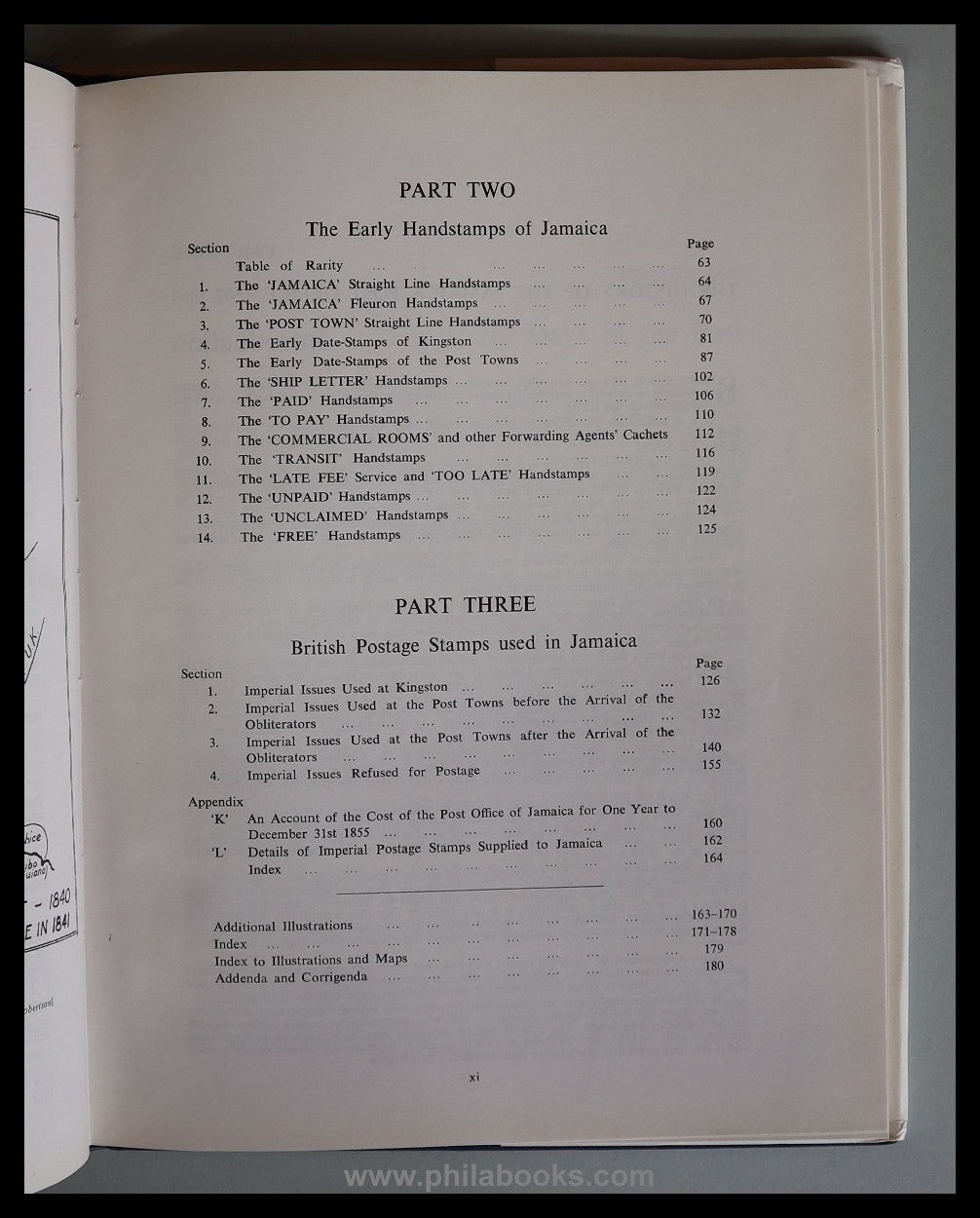 Foster, T., Jamaica, The Postal History 1662-1860, 1968, stamp ...