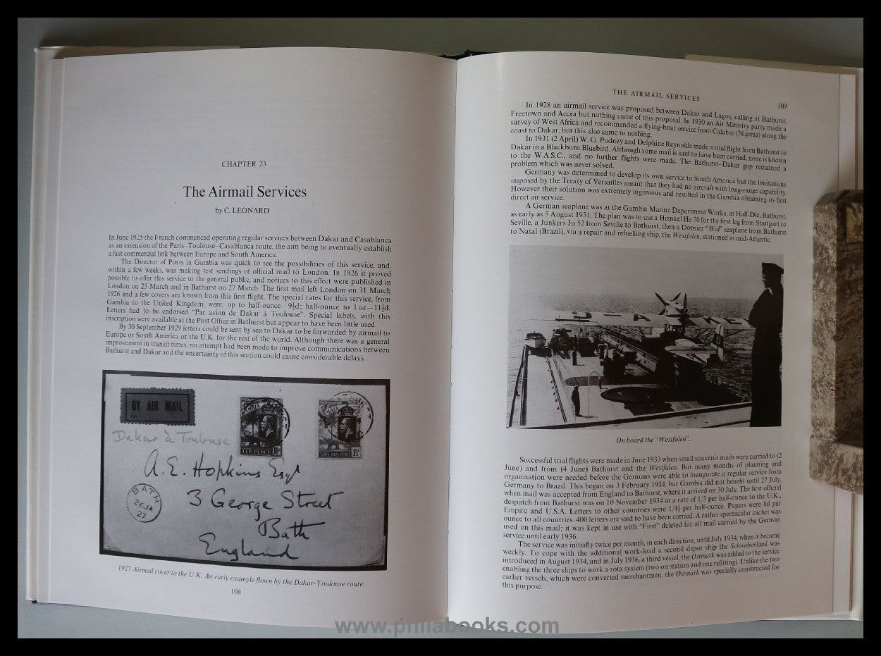 Andrew, J.O., The Stamps and Postal History of The Gambia, 1985, H ...