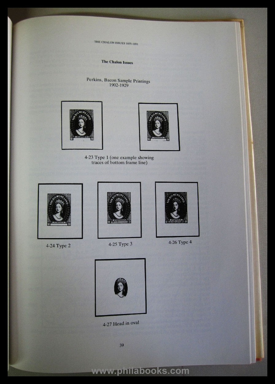 Tinsley, W. E., Stamps and Postal History of Tasmania, Royal Phila ...