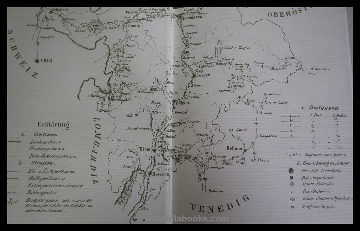 Dal Negro/Rungg, Postgasthöfe und Stationen an der Brennerstraße, ...