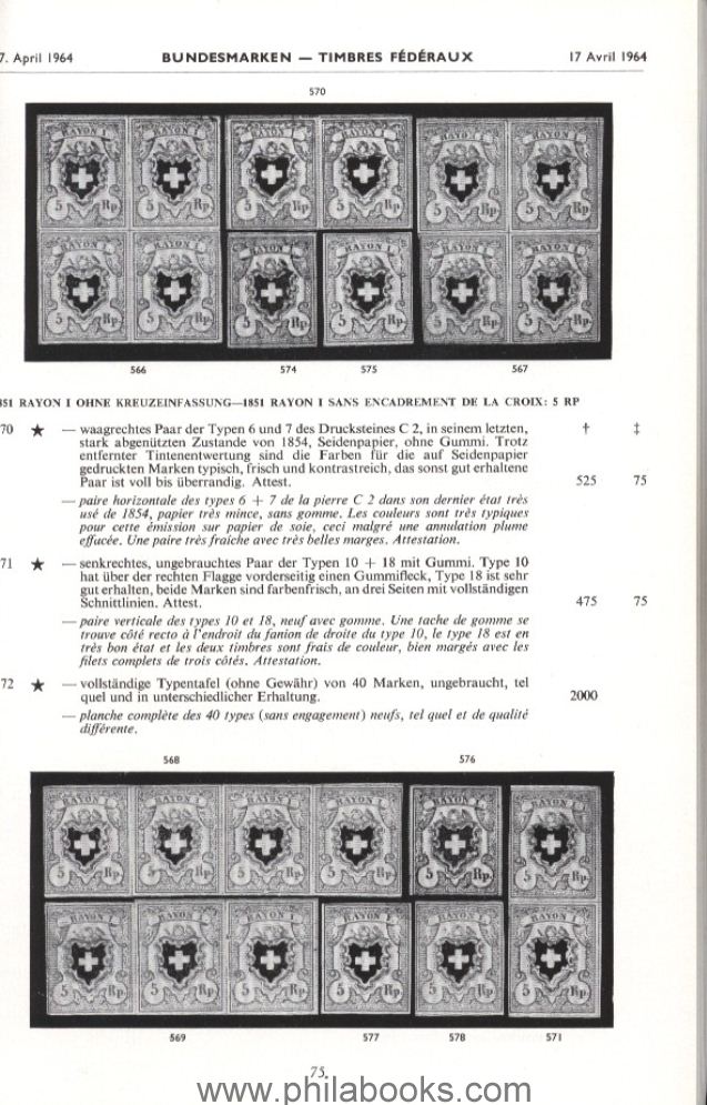 RobsonLowe, auction, 1964-04 'Burrus'