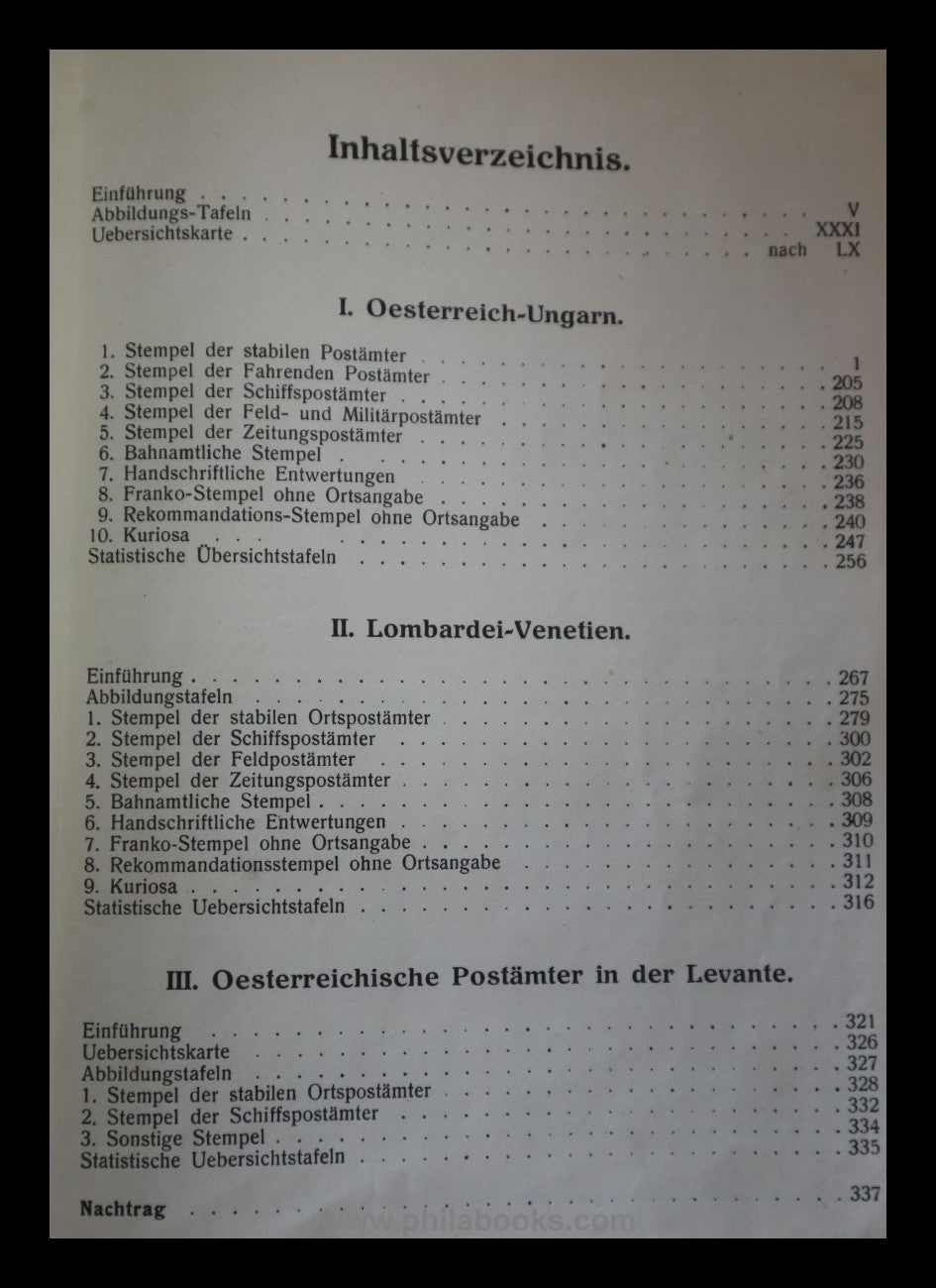 Müller, E., Large Handbook of Postmarks from Old Austria ...