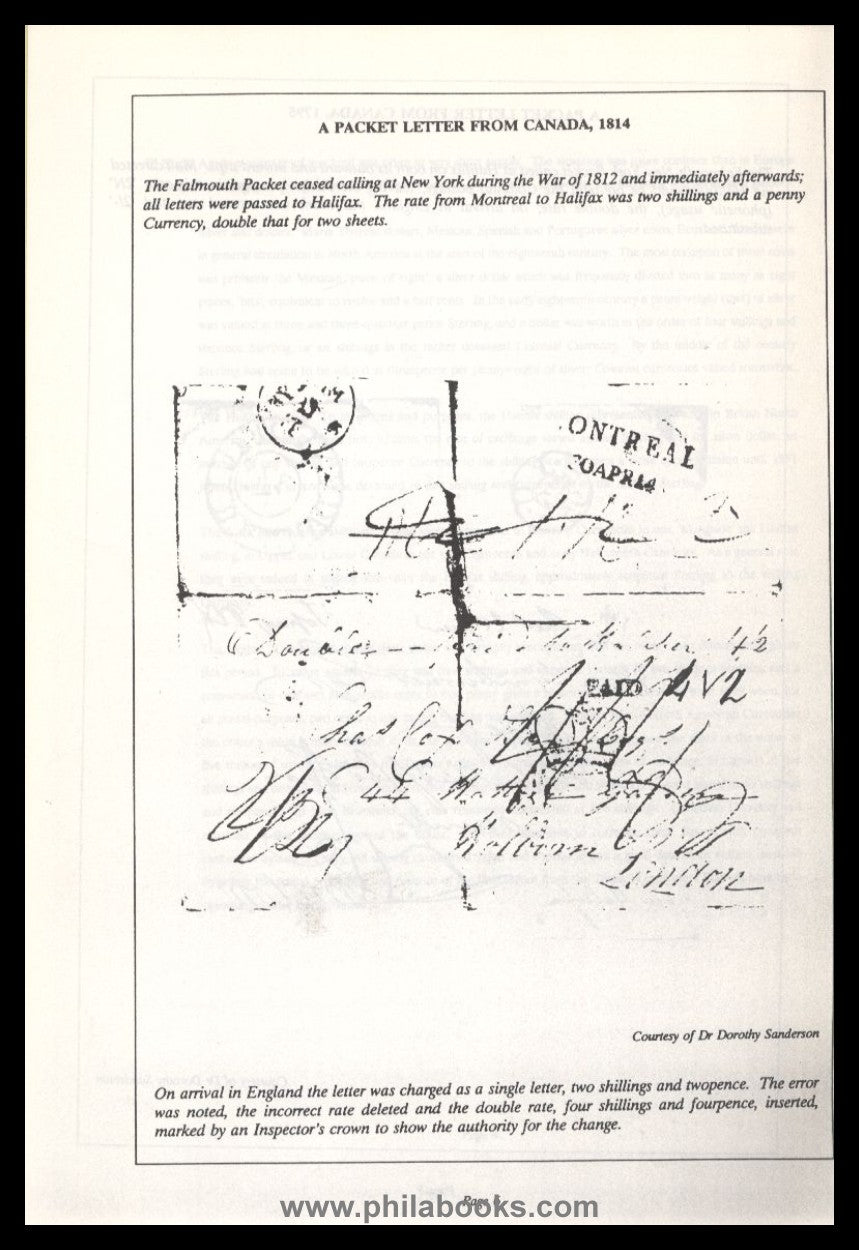 Montgomery, M.B., The Postage Rates of the North Atlantic Mails (1 ...