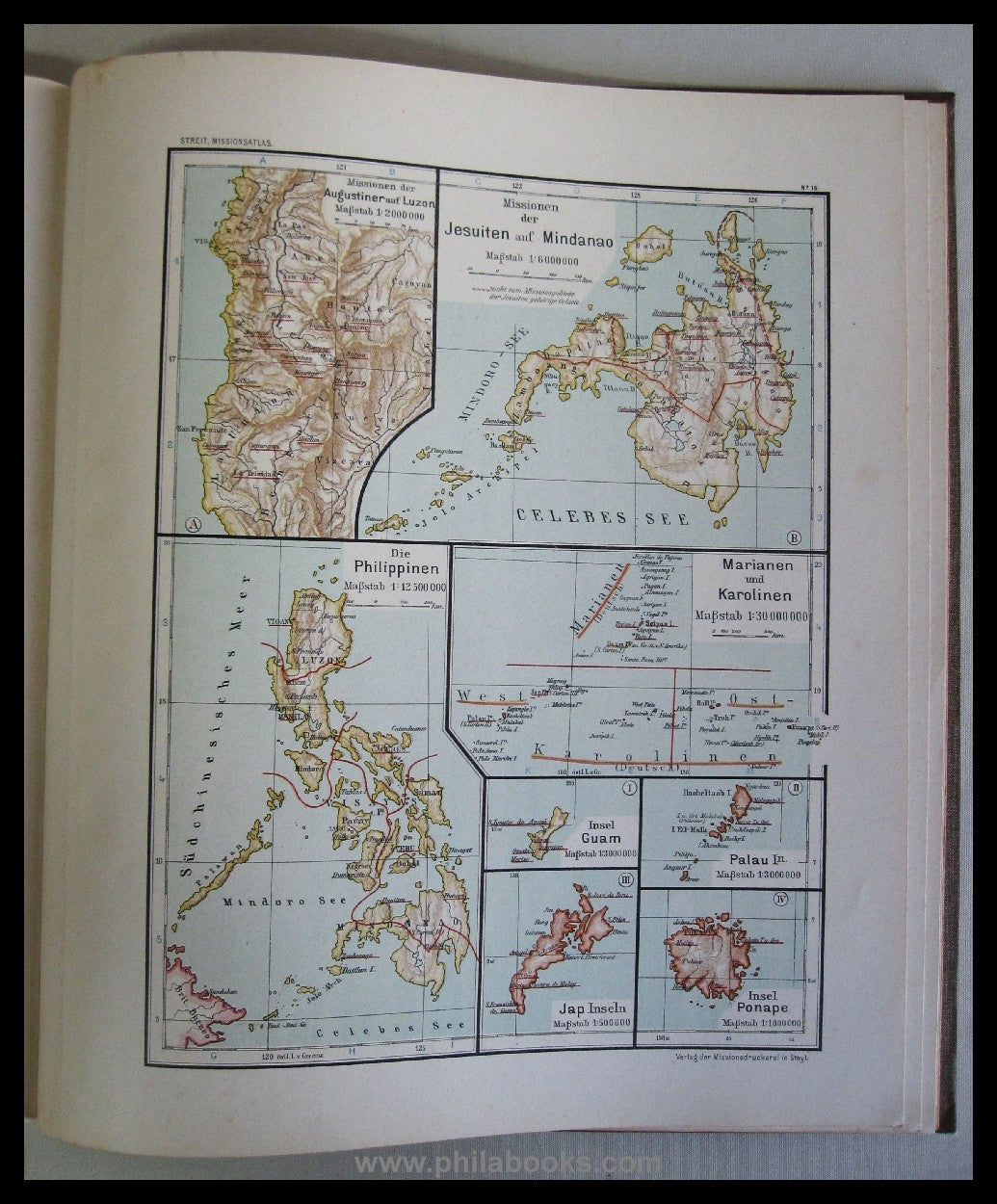 Streit, P.K., Katholischer Missionsatlas, 1906, enthaltend die ges ...