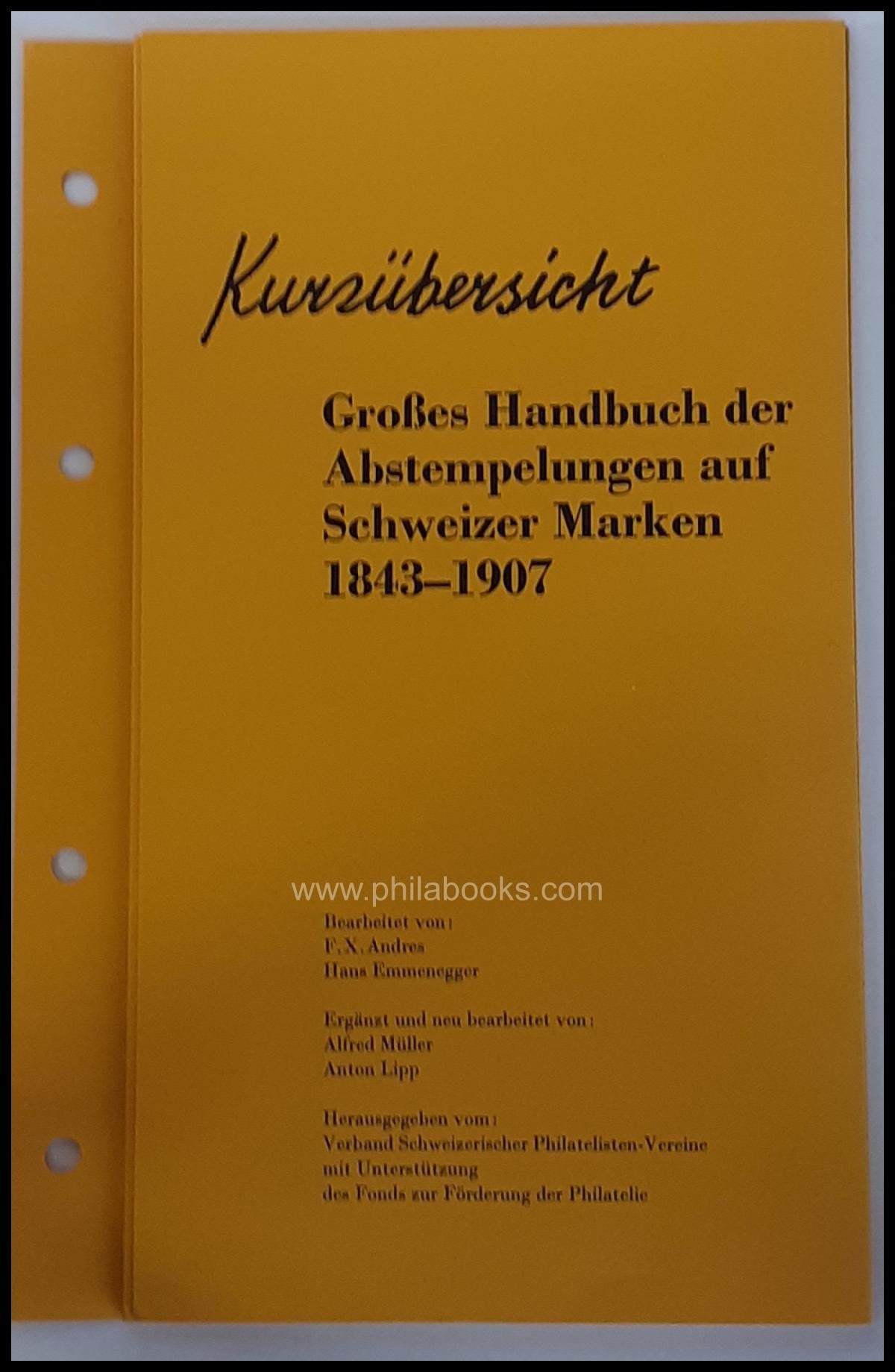 Emmenegger, H./ Andres, FX, Large handbook of cancellations on ...
