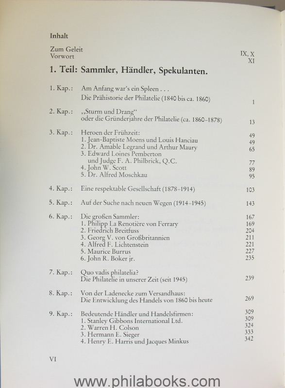 Brühl, Prof. Dr. Richard, Geschichte der Philatelie, 1985 und 1986 ...