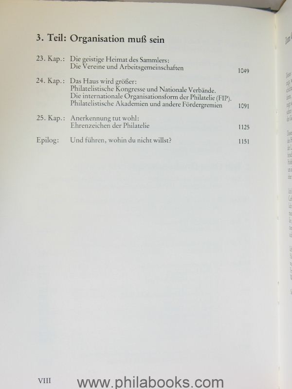 Brühl, Prof. Dr. Richard, Geschichte der Philatelie, 1985 und 1986 ...