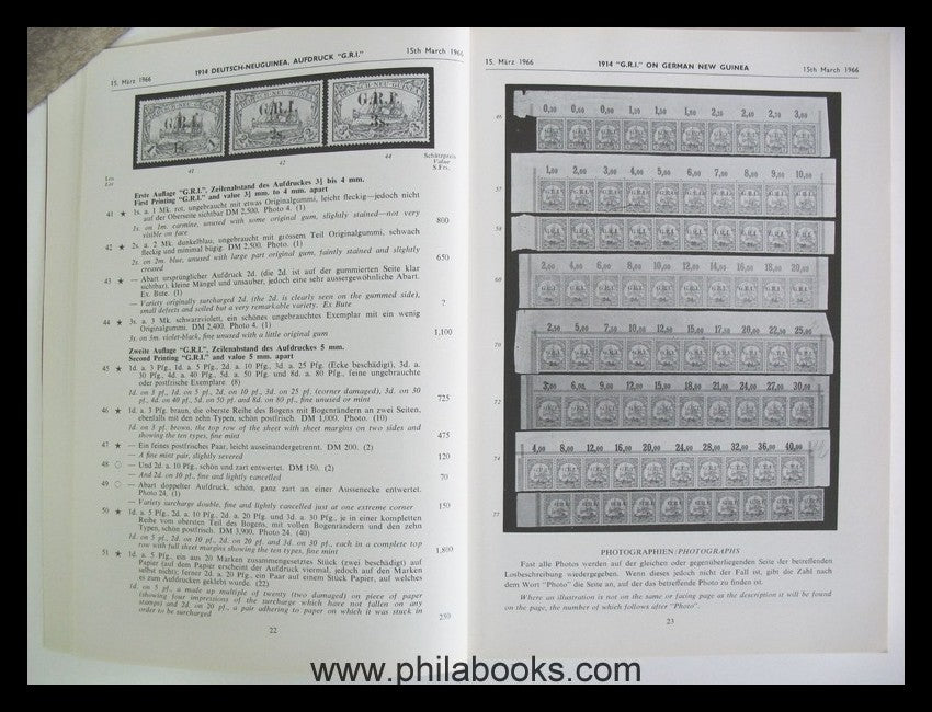 RobsonLowe-Basel, Auktion, 1966-03