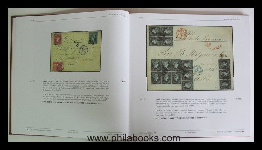 Afinsa, Auktion, 2000-10, Spanien