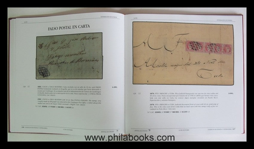 Afinsa, Auktion, 2000-10, Spanien