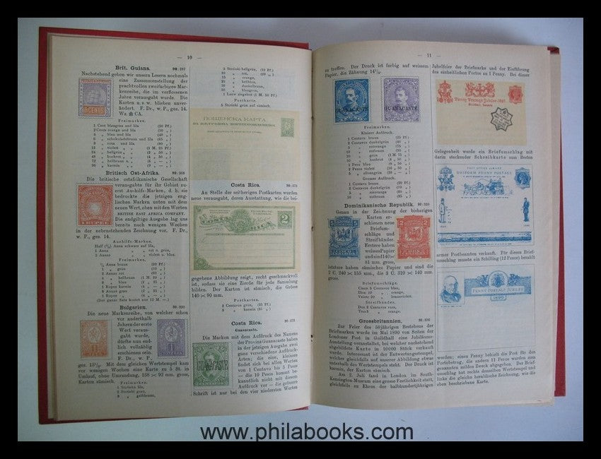 Mustard, Illustrated Stamp Journal, Jg, 1891, known here in ...