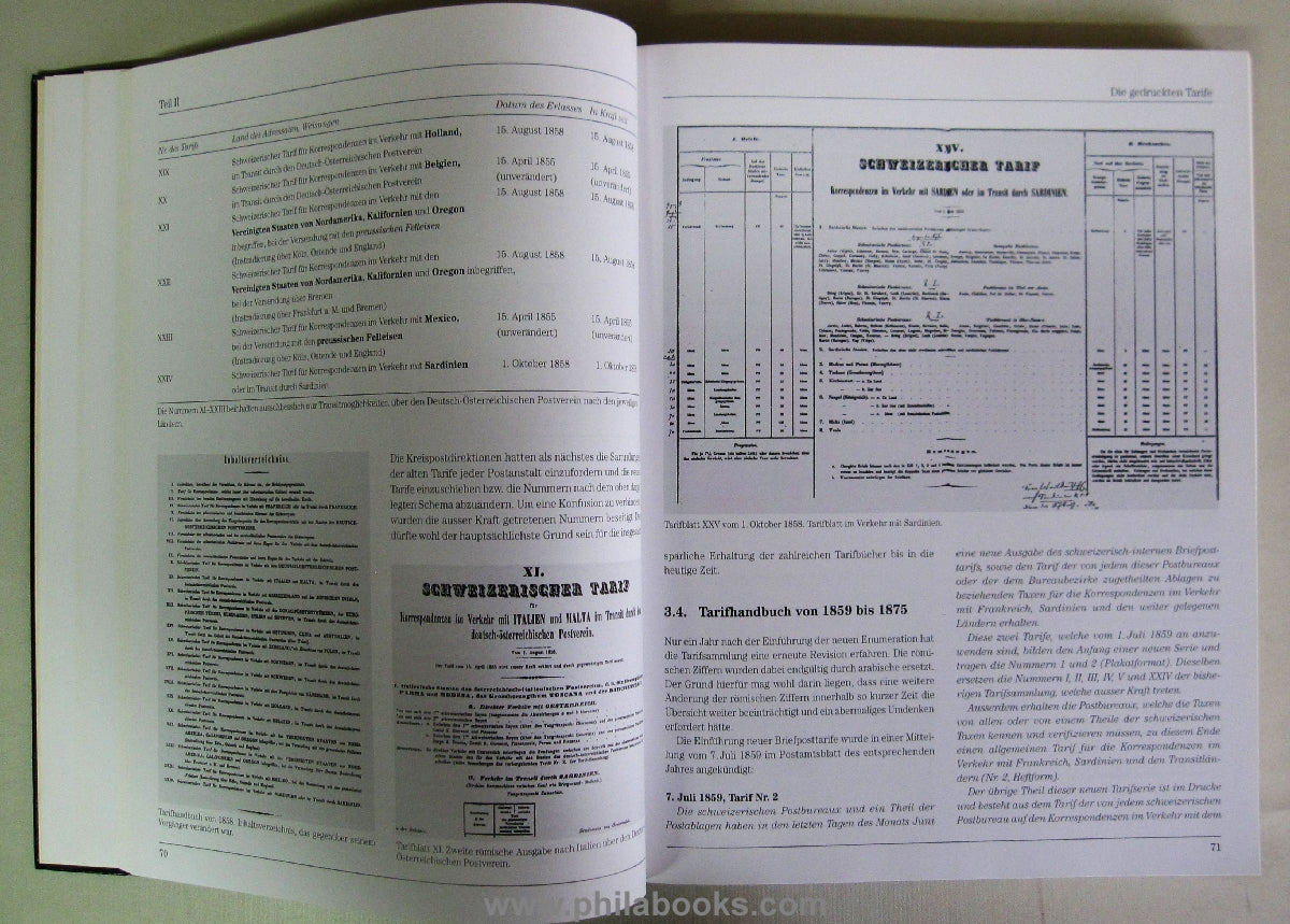 Schäfer (Richard), The postal service between Switzerland and foreign countries 1459-1907...