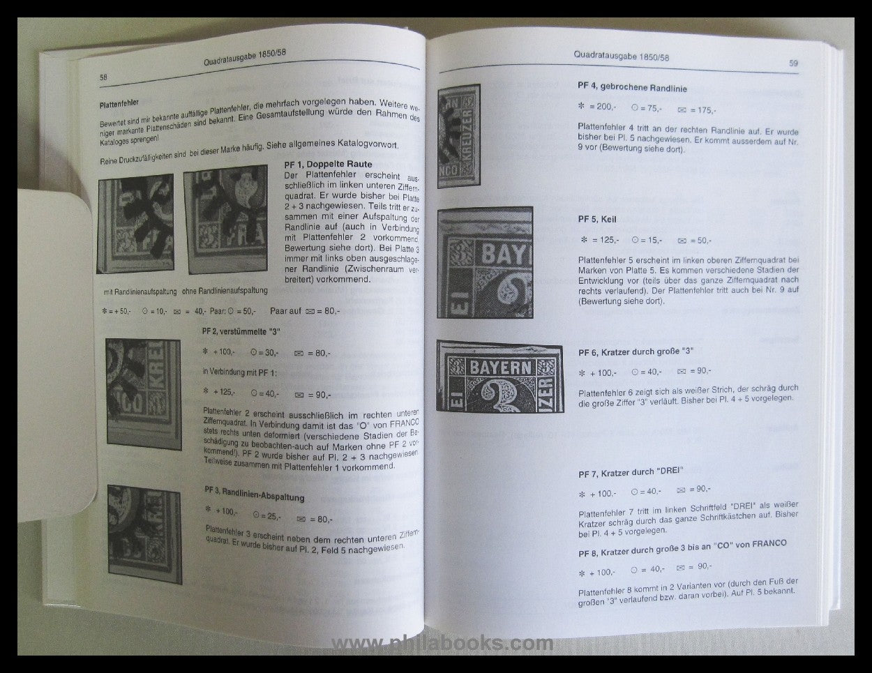 Sem, P., Bayern, Spezialkatalog Band I, Handbuch Kreuzerausgaben, ...