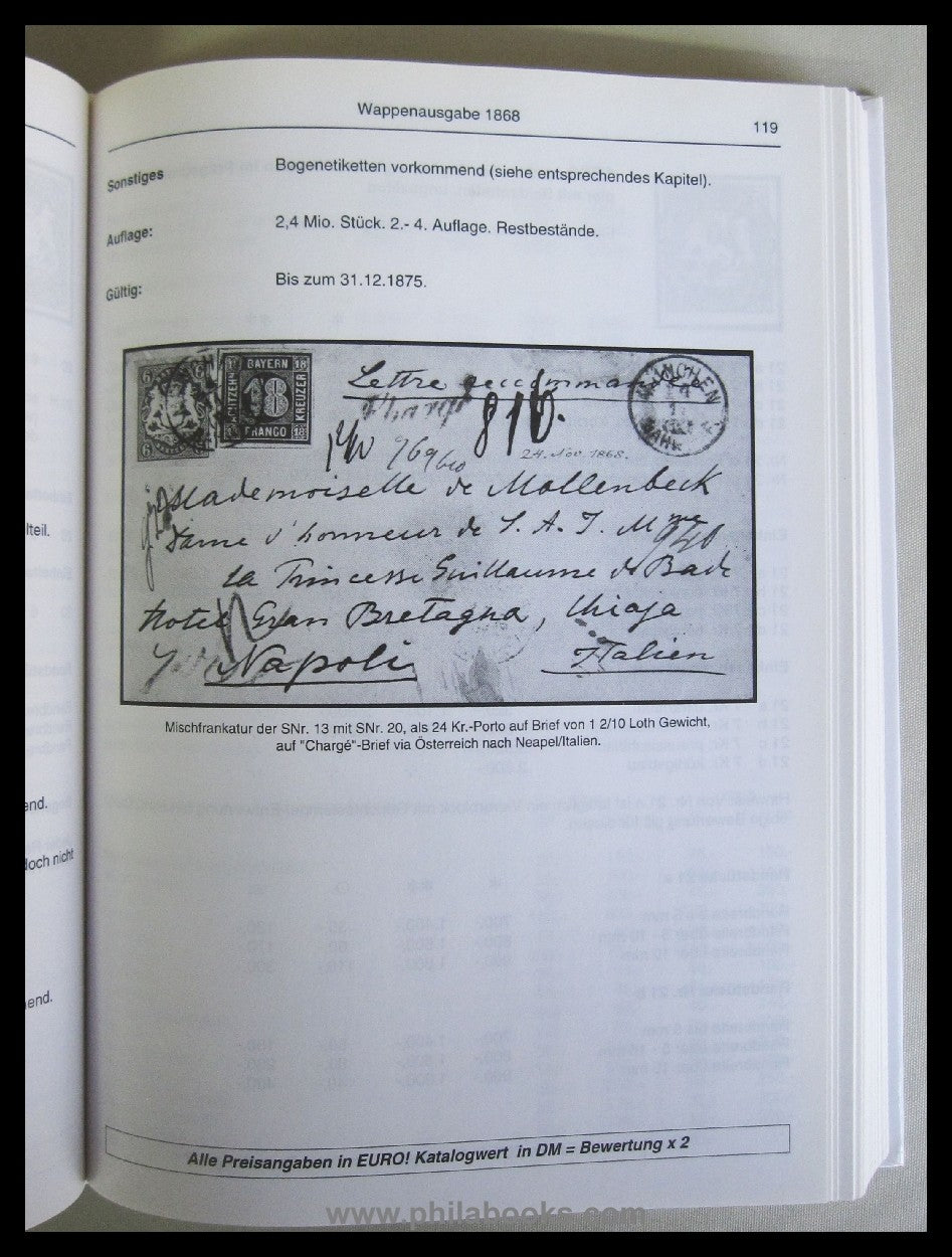 Sem, P., Bavaria, Special Catalogue Volume I, Handbook of Kreuzer Editions, ...