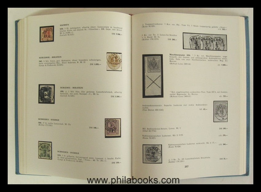 Philatélique 1965, list of auction results in 1965 ...