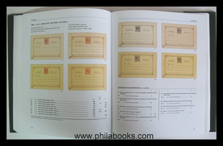 Laiz, A., Catálogo Especializado de los Enteros Postales de Espana ...