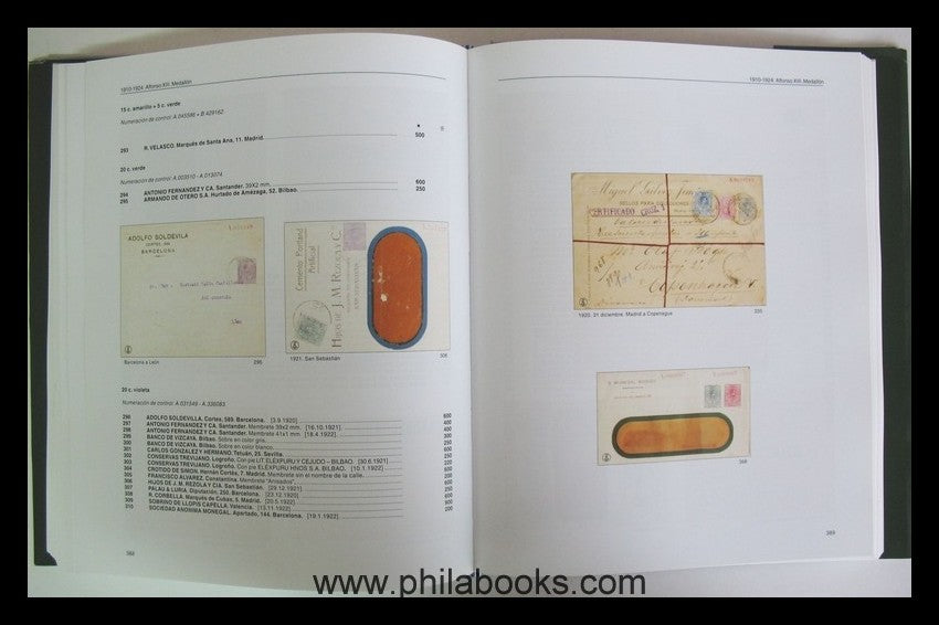 Laiz, A., Catálogo Especializado de los Enteros Postales de Espana ...