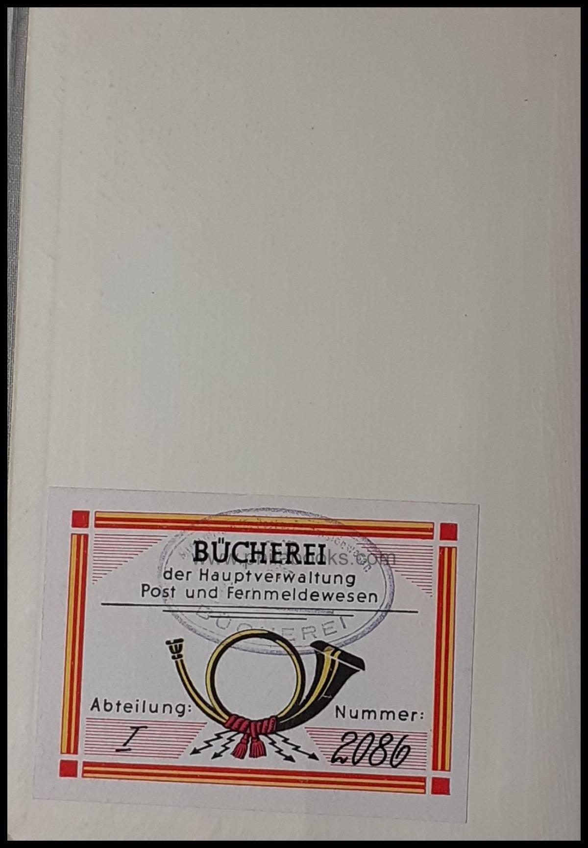 Duffner, R., Das Posthaus im Wandel der Zeit, unter besonderer Ber ...