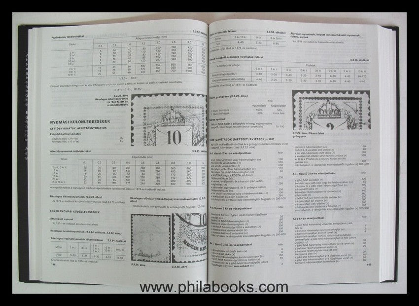 Lászlo/Gábor, A Magyar Bélyegek, kézikönyve, 1986, Hungarian sp...