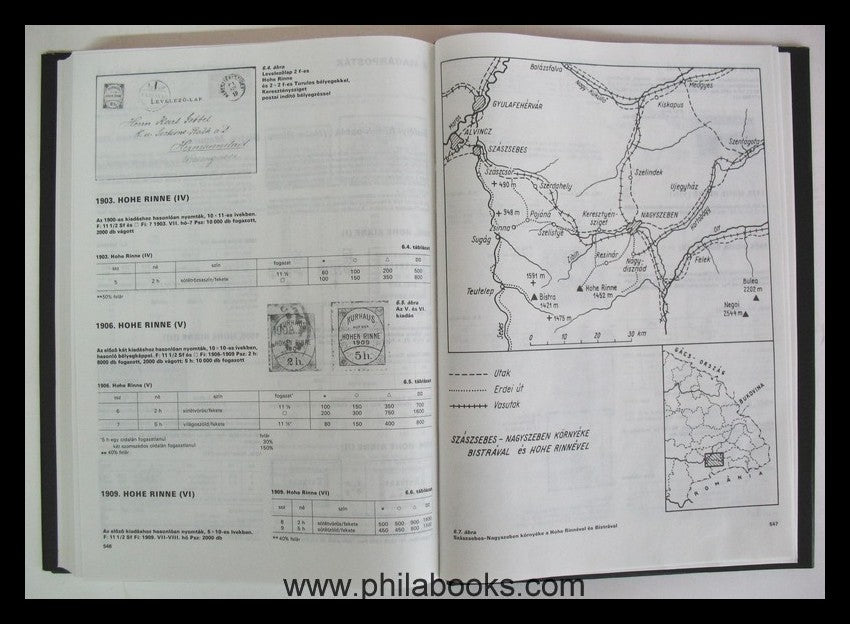 Lászlo/Gábor, A Magyar Bélyegek, kézikönyve, 1986, Hungarian sp...