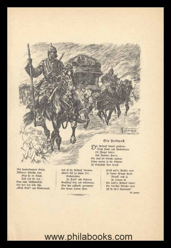 Reindl/Hümmert, Bayerische Feldpost im Weltkrieg 1914-1918, Lichtb ...