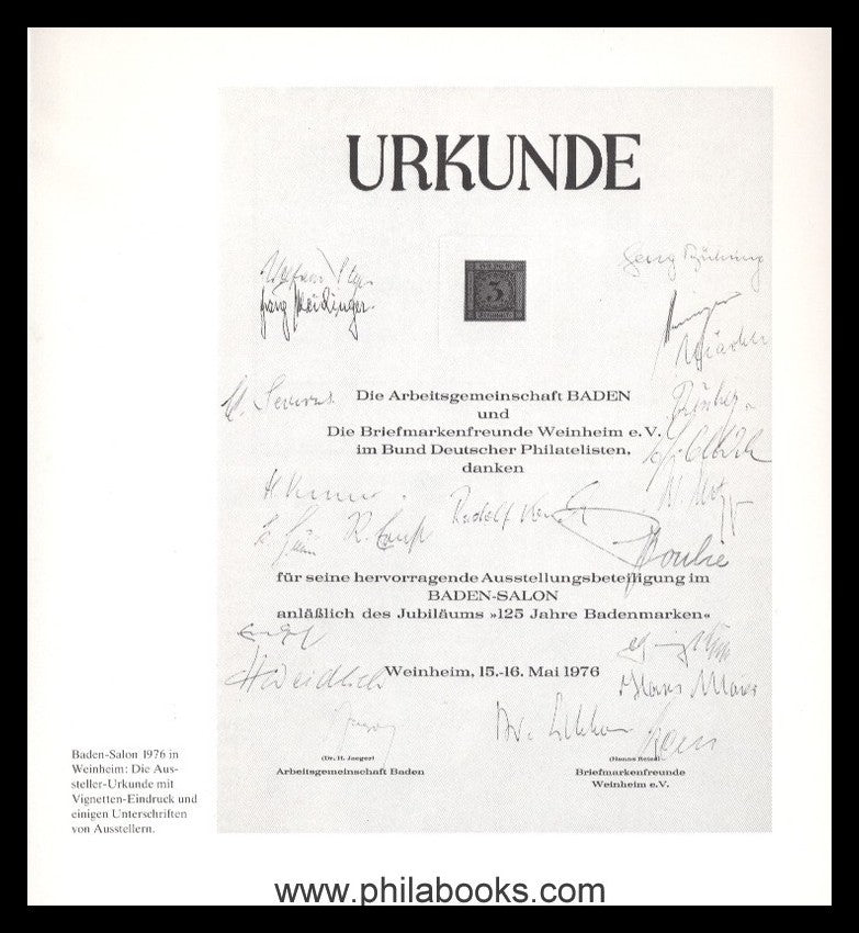 ArGe Baden, Baden-Salon 1988, Rastatt, with numerous colored eggs ...