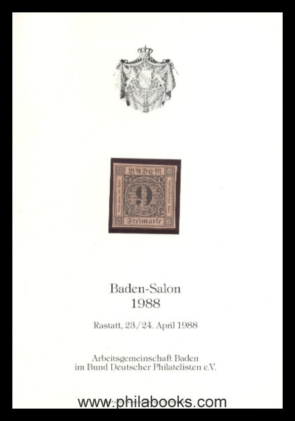 ArGe Baden, Baden-Salon 1988, Rastatt, with numerous colored eggs ...