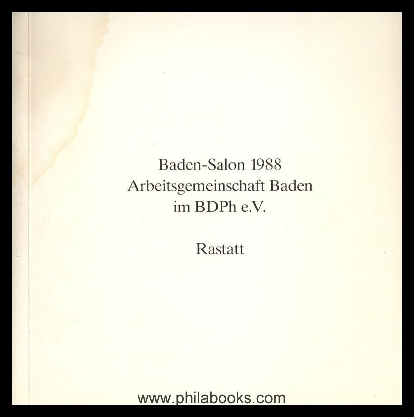 ArGe Baden, Baden-Salon 1988, Rastatt, with numerous colored eggs ...